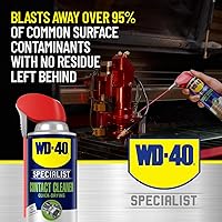 Vista 6 de WD-40 Specialist Aerosol Limpiador de Contactos con Pajita Inteligente, PAQUETE DOBLE, 11 OZ
