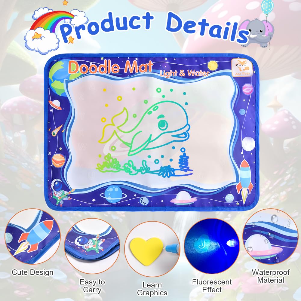OSDUE Aqua Magic Doodle mat, waterdoodle mat voor kinderen