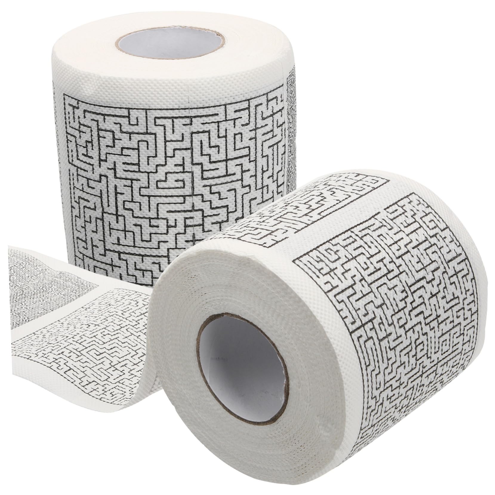 Papel higiénico divertido de pulpa de madera pura para aseo selecto