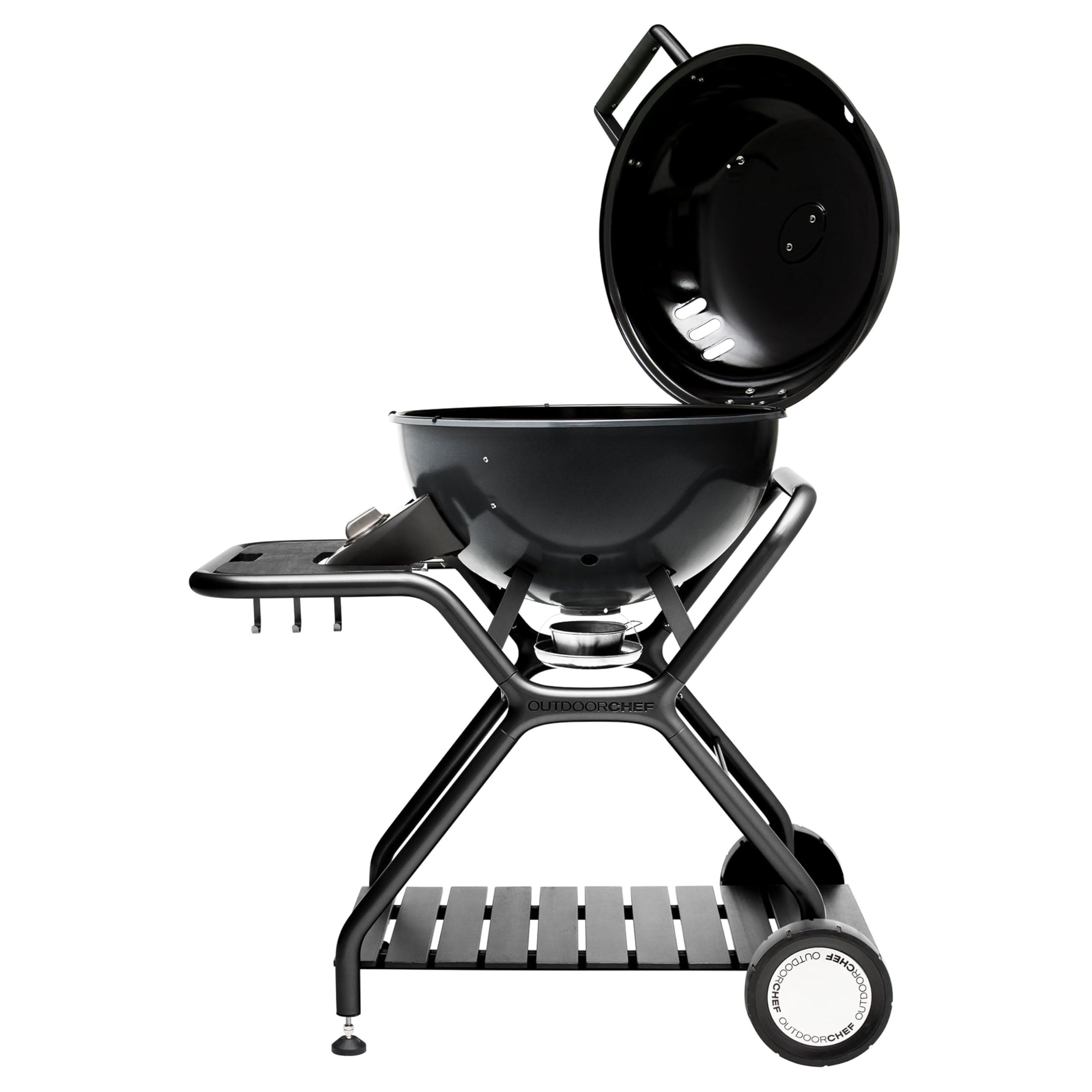BARBECUE A GAS Outdoorchef ASCONA 570G NERO CON SISTEMA DI COTTURA BREVETTATO IN SVIZZERA