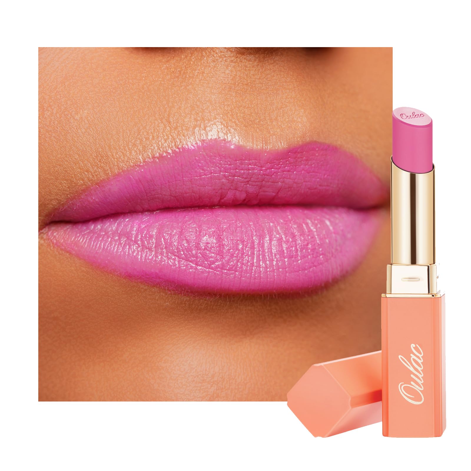 Oulac Beige Lipstick - Matte Nude Lip Color -26
