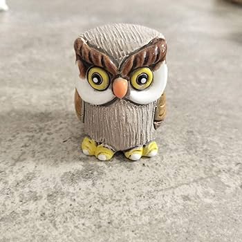 Amazon.co.jp: フクロウ 置物 笠間焼 陶器 ふくろう ミミズク