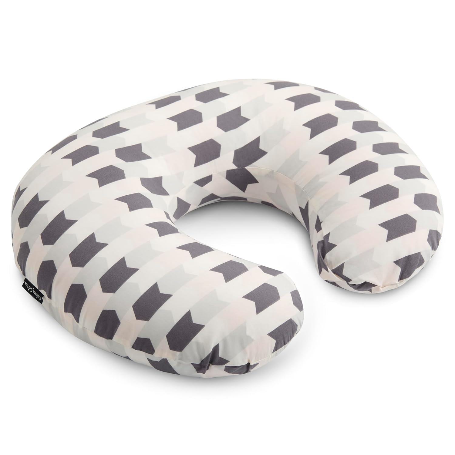 Dream On Me Beeboo Nursing Pillow and Positioner, Breastfeeding and Bottlefeeding Pillow, Removable and Washable Pillow Cover, Soft and Breathable Fabric, Fawn Brown