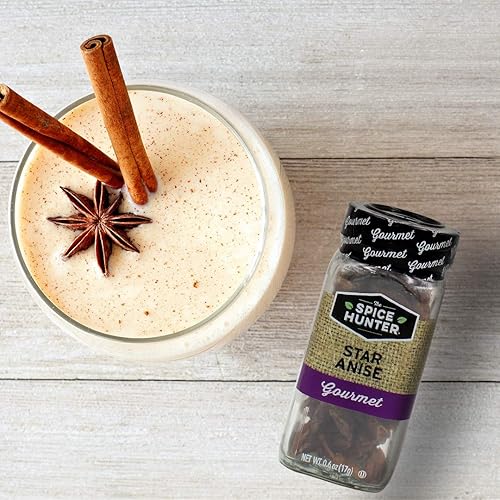 Miniatura 7 de Spice Hunter Anís estrellado, entero, tarro de 0.6 onzas