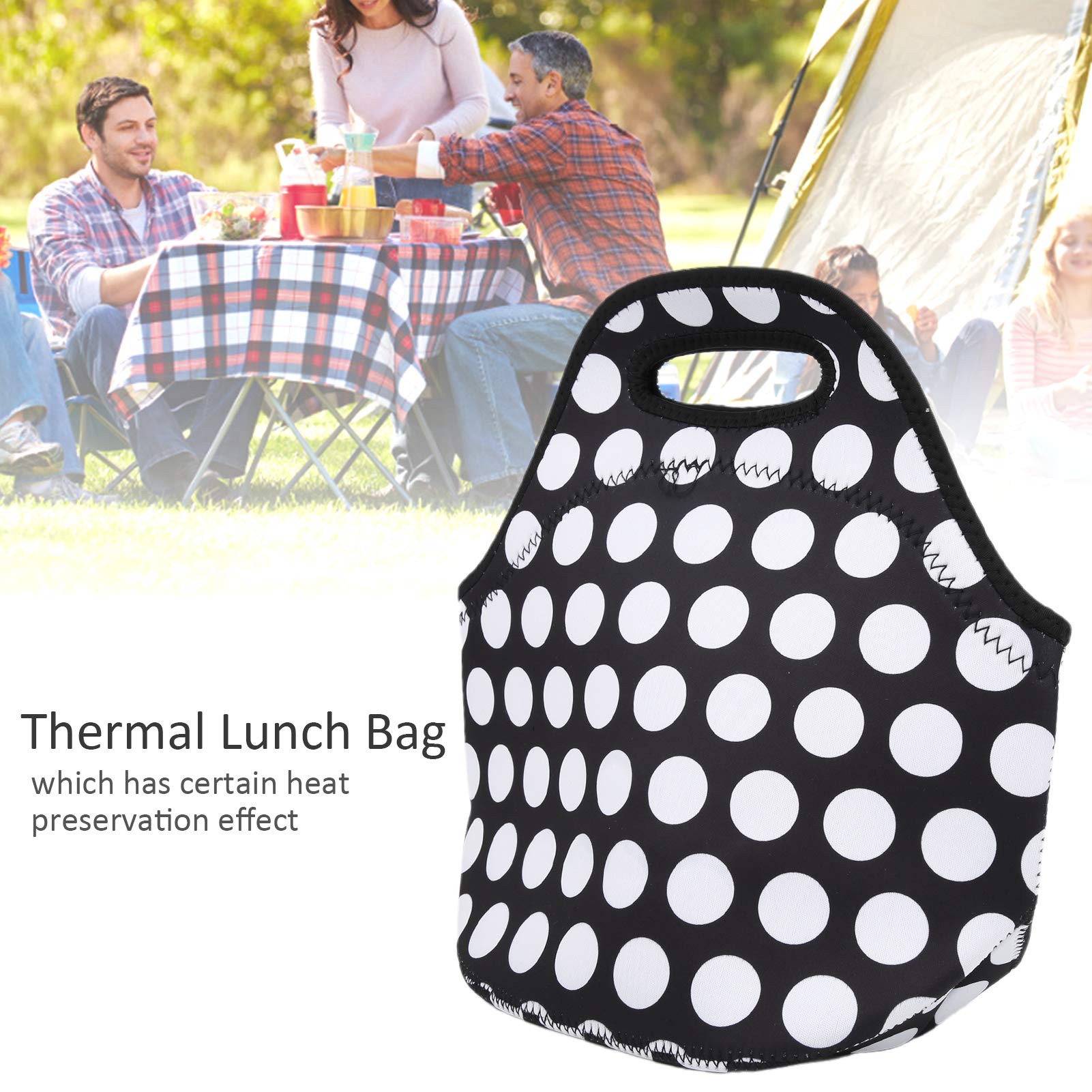 Borsa termica per il pranzo - 3 misure - diverse stampe disponibili - borsa per il pranzo - fatta a mano - - Italia