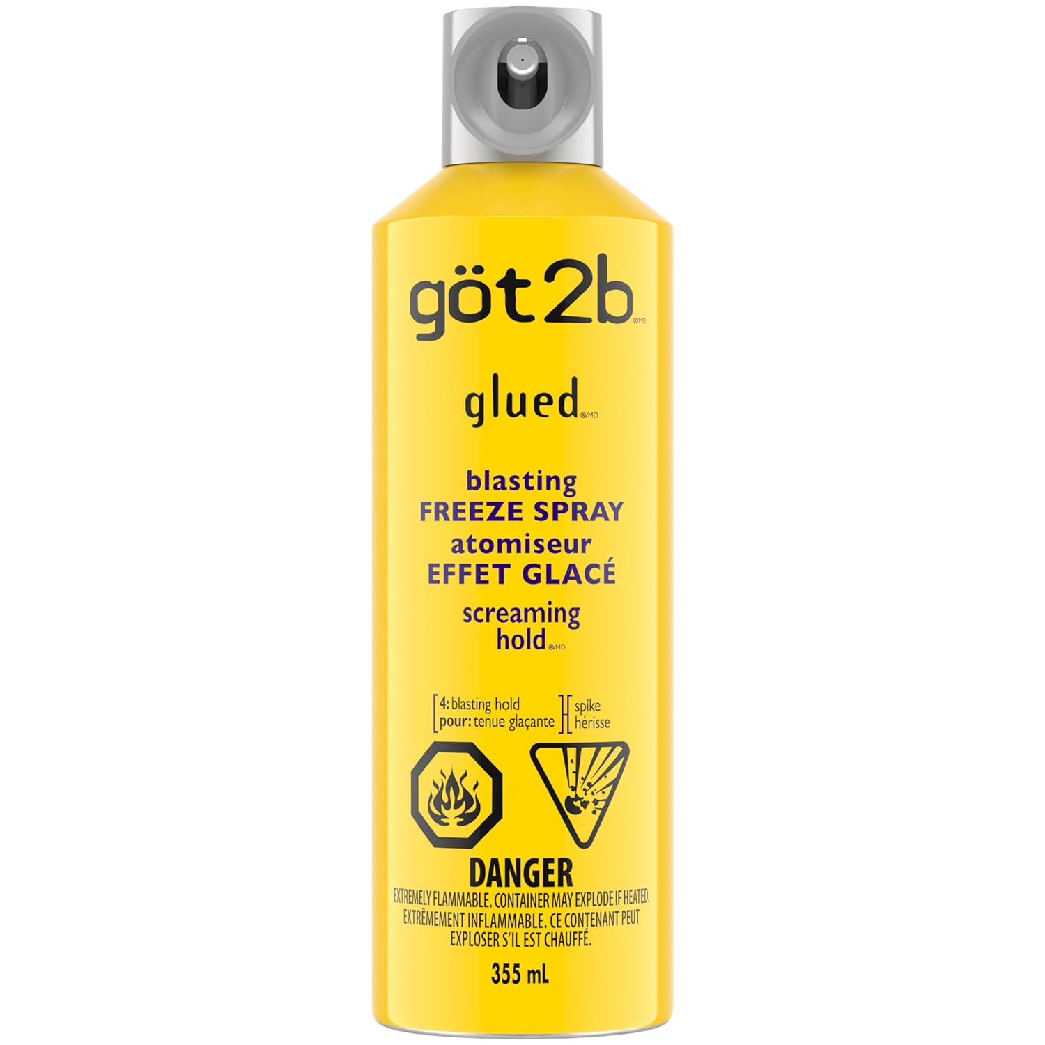 got2b Glued Blasting Freeze Spray, 340g