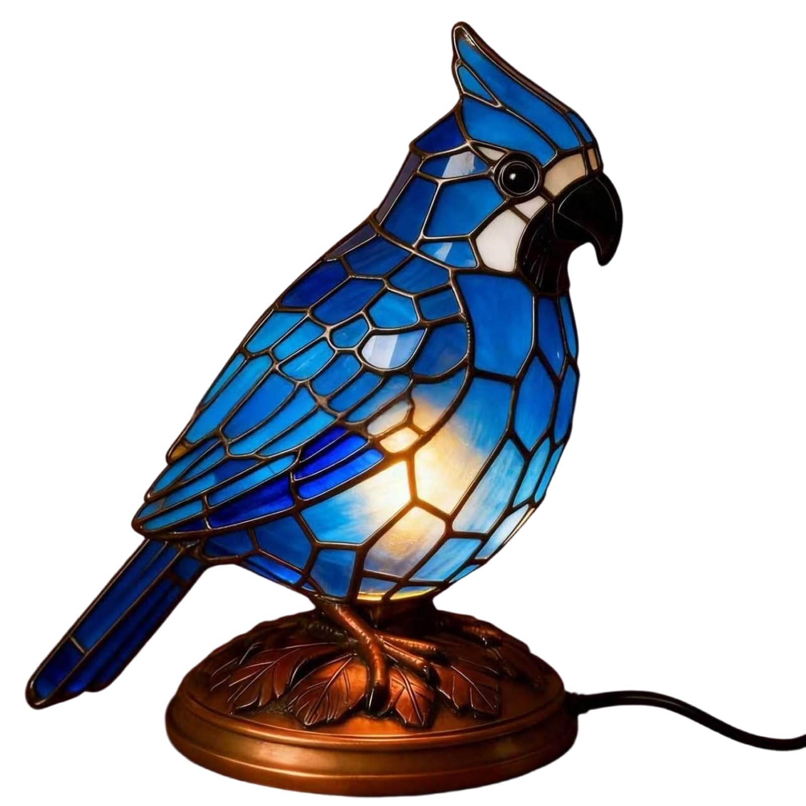 Jazuaiao Hand Painted Resin Animal Night Light for Giving with Soft Glow Special Occasion Vibrant Hand Painted Resin Animal Night Light for Giving with Soft Glow Special Occasion