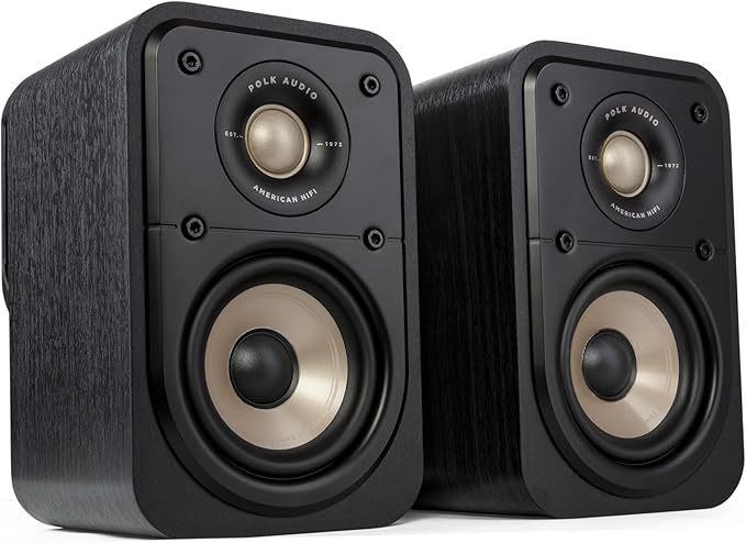 Polk ES10 Surround Speakers (Stunning Black)