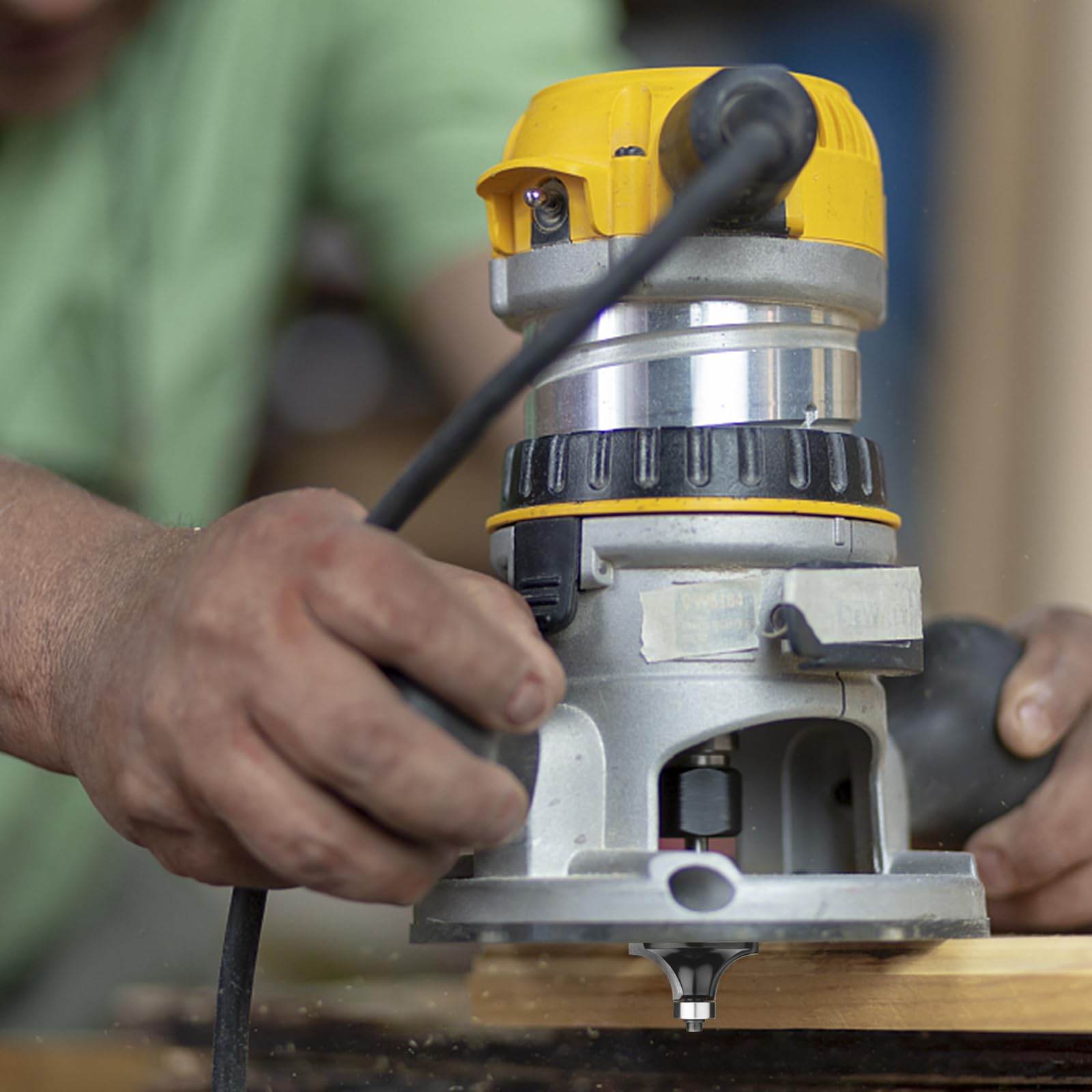 BAIDETS Pro 30tlg. Fräser Set für Holz - Hartmetall Fräsersatz, Zubehör Oberfräsen mit 8mm Schaft.