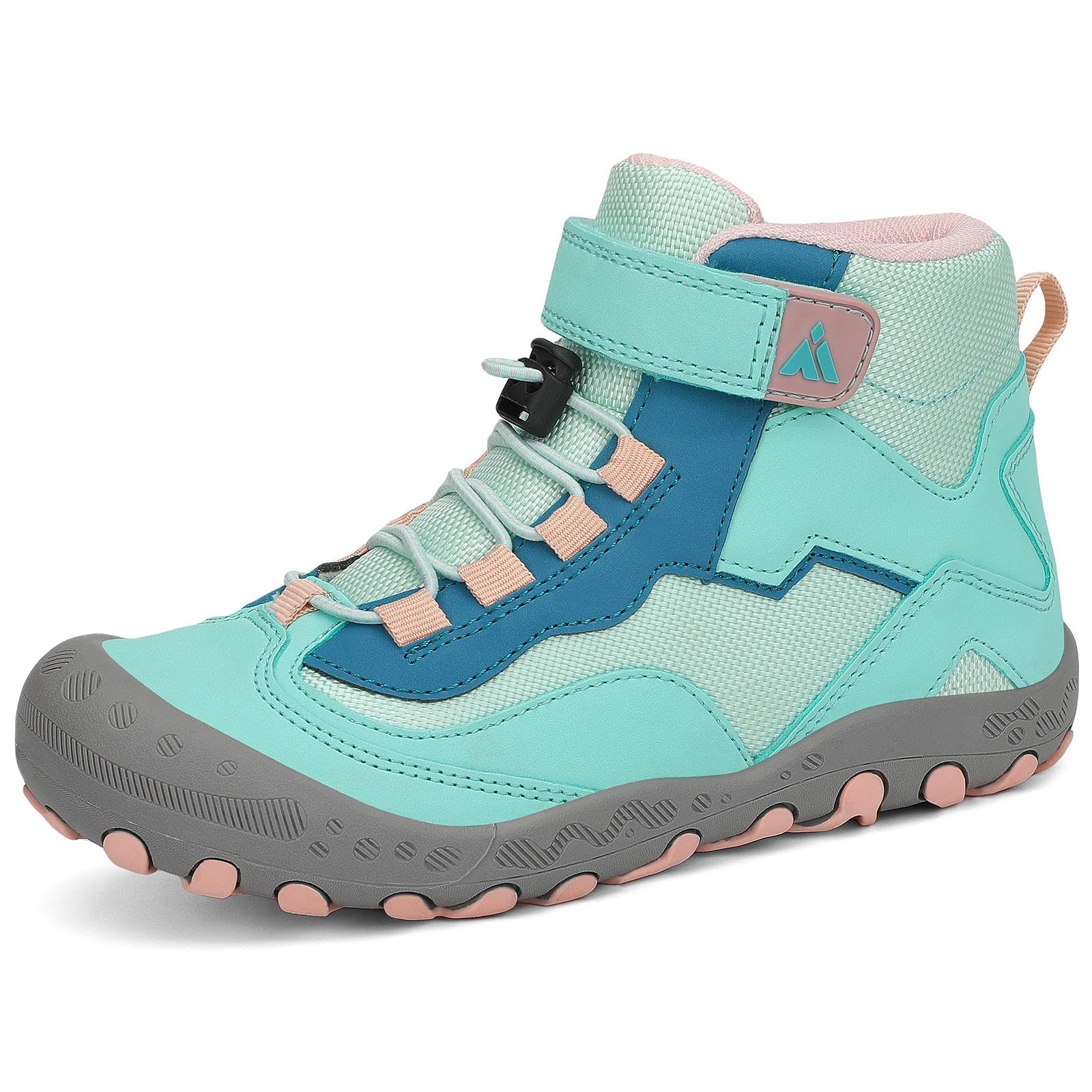 Mishansha Kinder Wanderschuhe Trekkingschuhe Mädchen Jungen Leicht rutschfest Outdoorschuhe Turnschuhe Gr.24-38