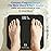 Digital Bathroom Scale for Body Weight: High-Precision 4-Sensor Accuracy, LED Display, 400lb/180kg Capacity, Safe Rounded Corners, Batteries Included