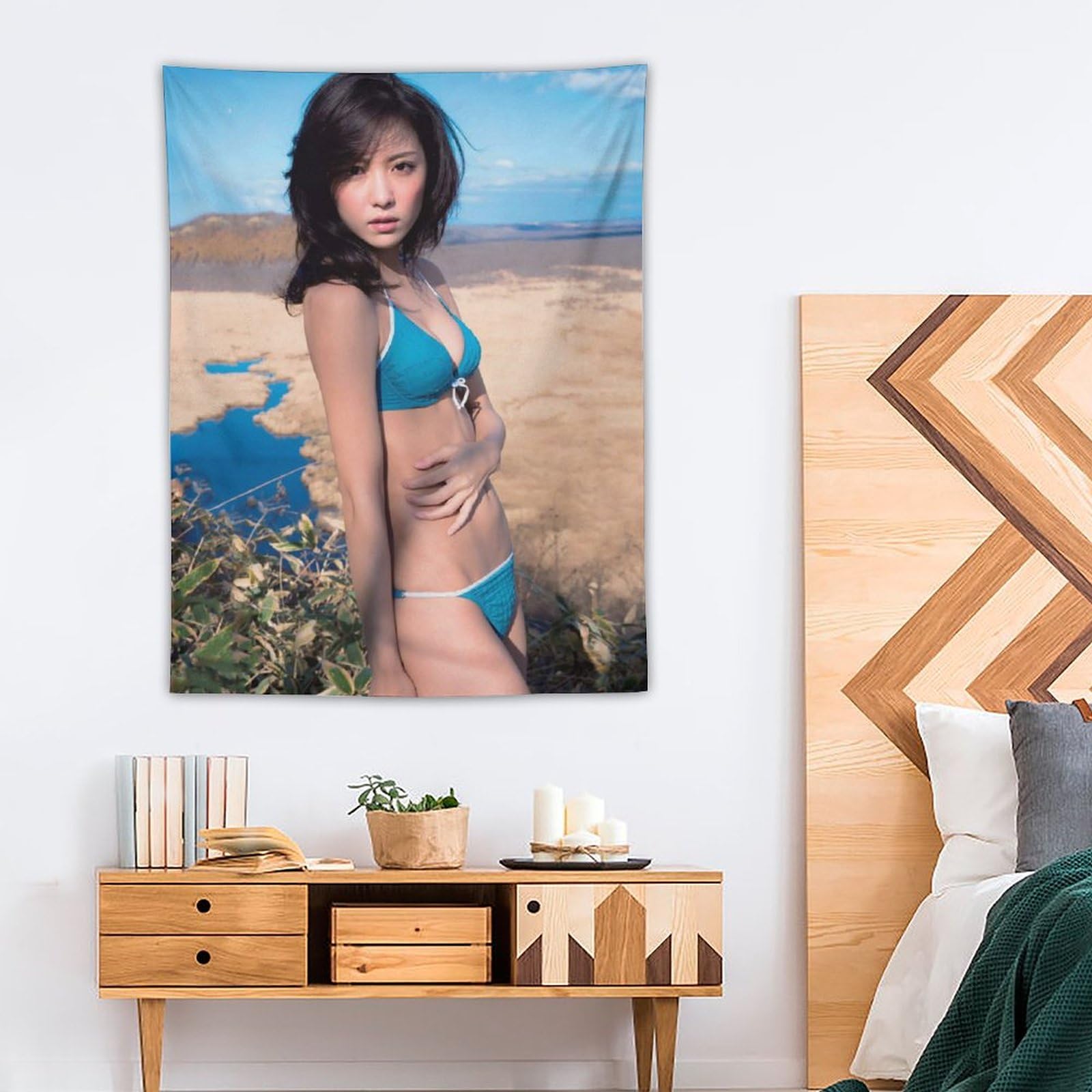 Amazon.co.jp: Yuriko Ishida Photo Bikini Swimsuit Poster Tapestry