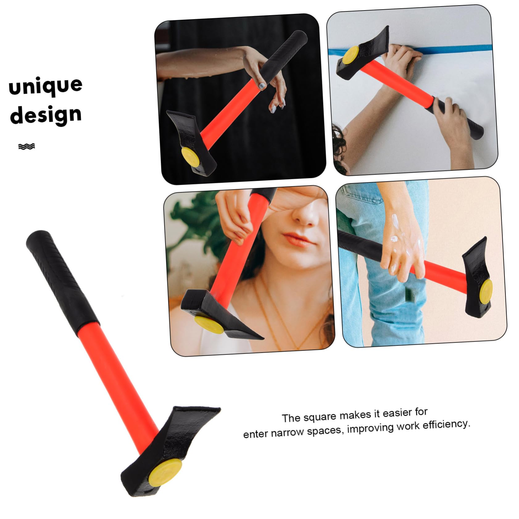 OSALADI 3pezzi Martello Antiscivolo Utensile Per Carpenteria e Riparazioni Design Per Spazi Ristetti