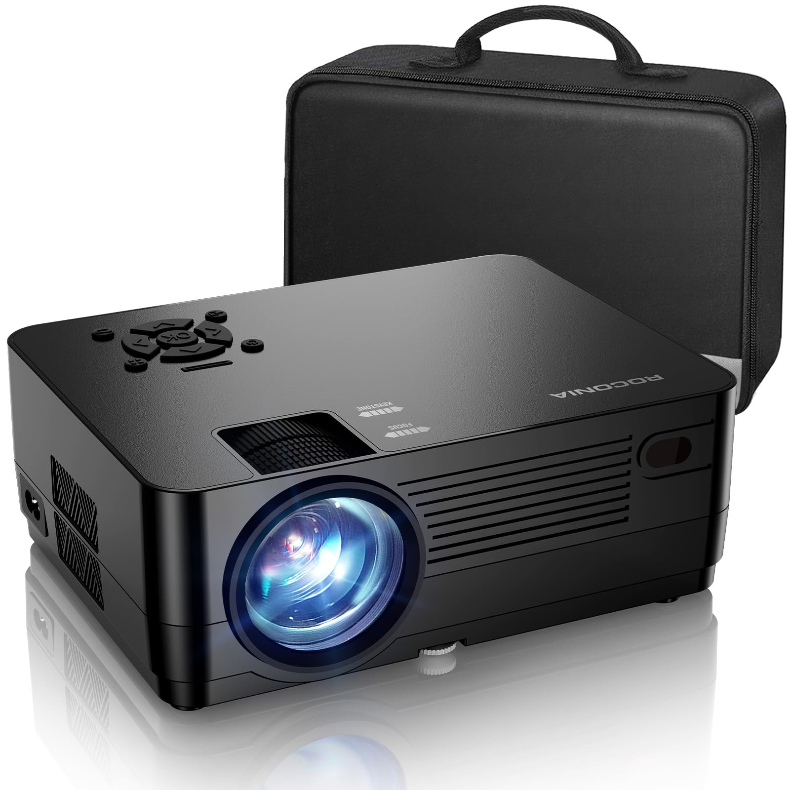 Amazon.com: Projector with 5G WiFi and Bluetooth, Native 1080P
