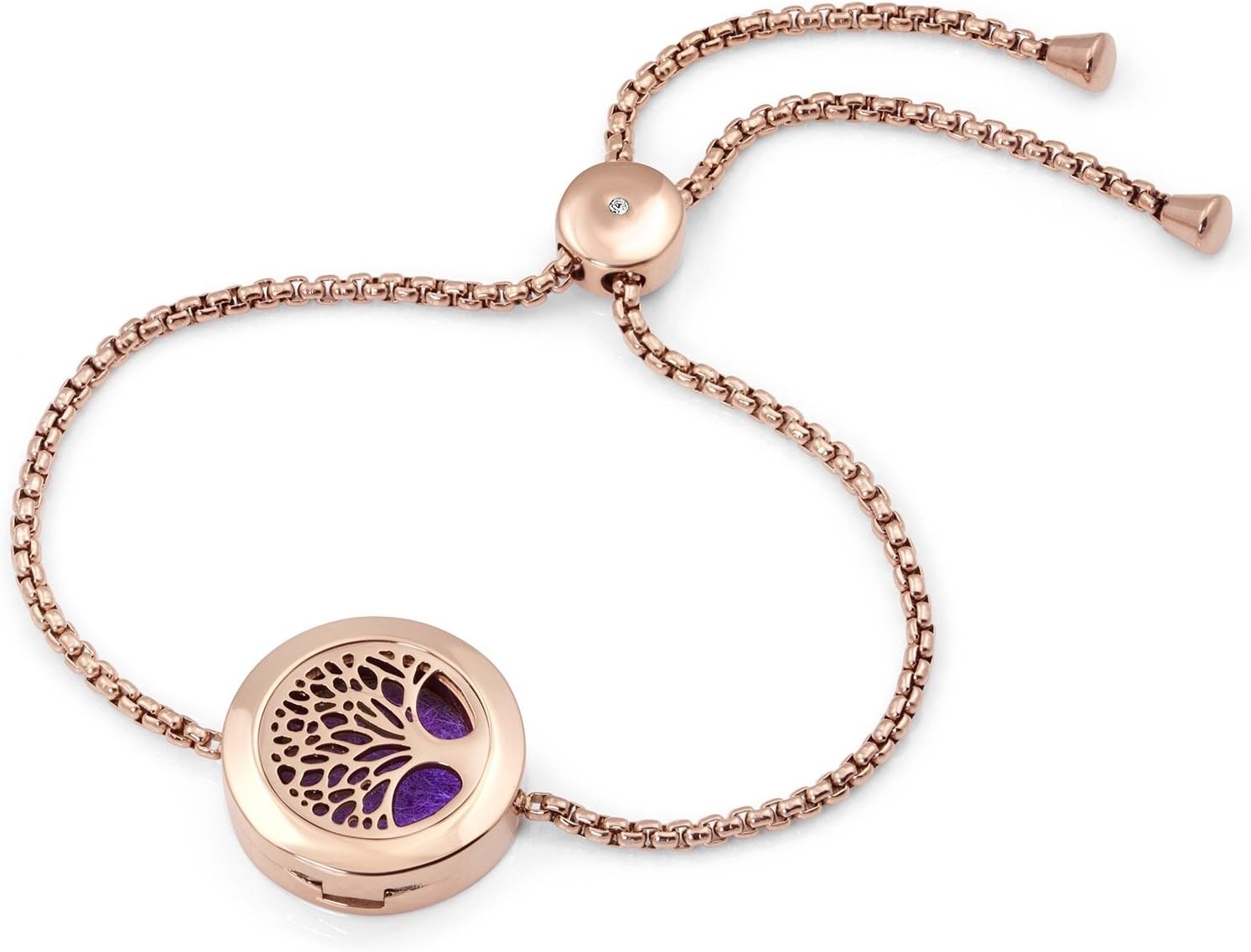 Adjustable Tree of Life Diffuser Bracelet
