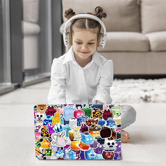 Pounchi Fruits Game Stickers (110 Pcs)