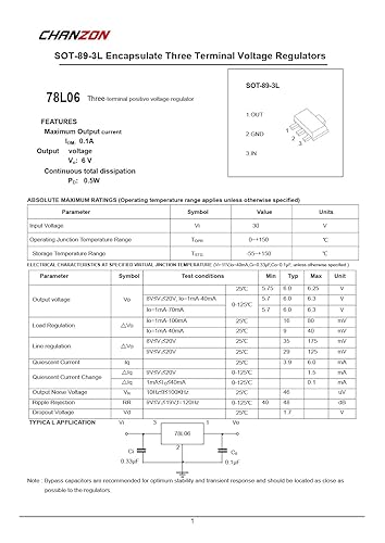 Miniatura 10 de Original verdadero Chanzon 10 piezas LM338T TO-220 Transistor regulador de voltaje ajustable