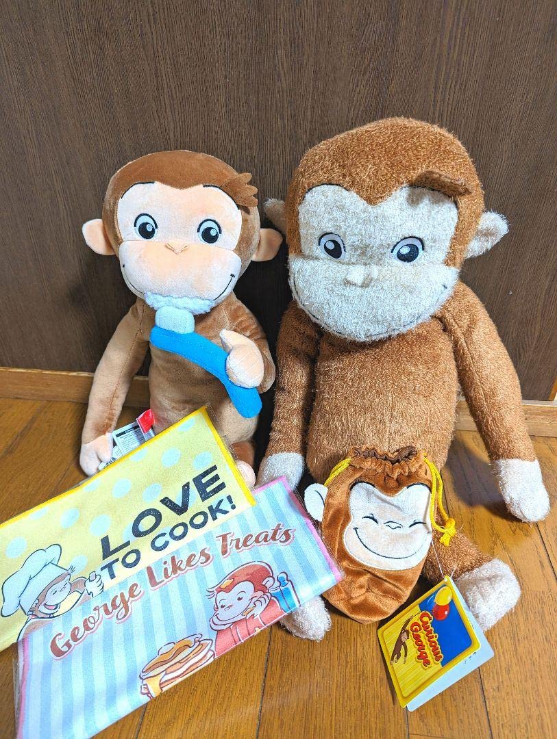 Amazon.co.jp: おさるのジョージ ぬいぐるみ ハンドタオル 一番