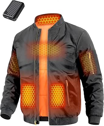 12V 18400mAh Heated Jacket Power Bank - Digital Display Battery For Heated Vests