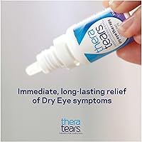 Vista 5 de TheraTears Suplemento Omega 3 de 1200 mg para nutrición ocular, y VIT E, 90 gotas para ojos secos, paquete doble, 1.0 fl oz 1 onza líquida cada uno
