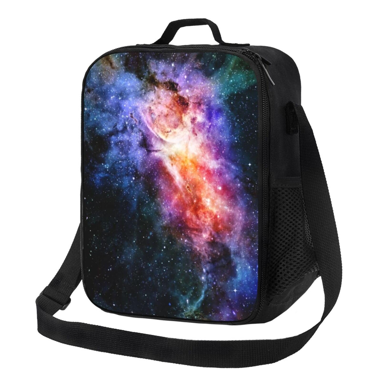 Gaakvrr Starry Sky Lunch Bag for Boys, Insulated Lunchboxg for Adult Teens Girls, Reusable Portable Lunch Box for Kids Starry Sky Gifts