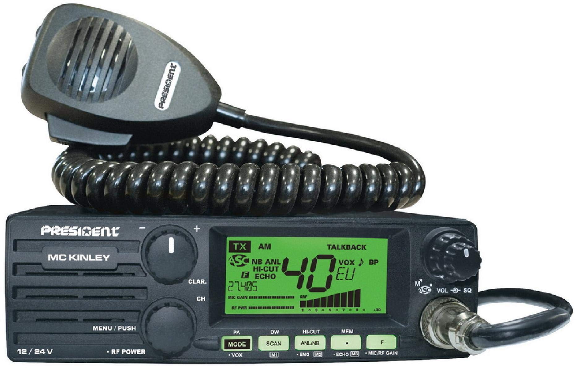 MC Kinley 12/24V Am/FM/SSB