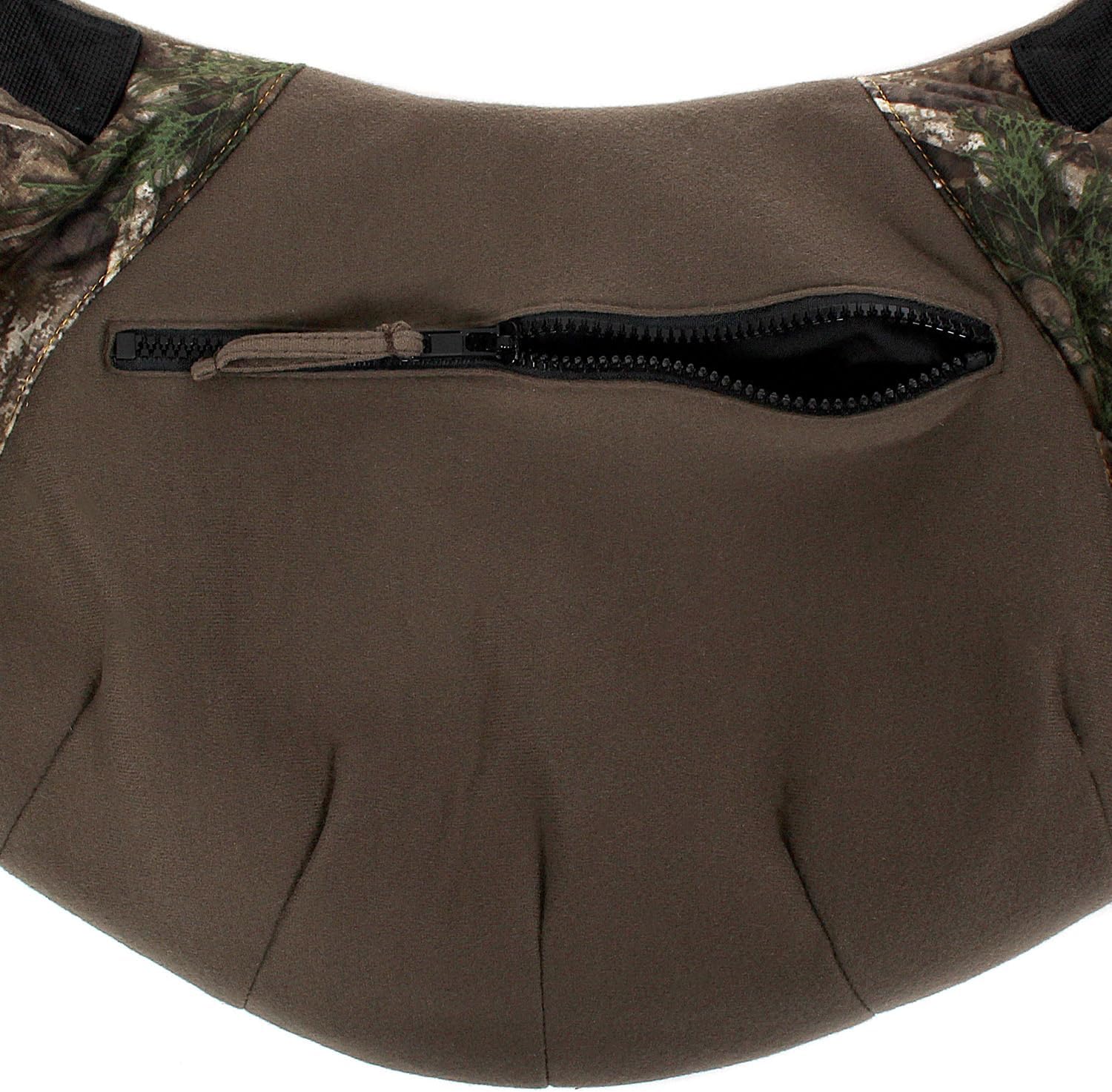 HOT SHOT Men’s Shaped Textpac Camo Hand Muff, Insulated Hand Warmer Pouch, Cold Weather Gear for Hunting, Hiking, Camping