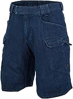 Vista 12 de helikon-tex Hombre Urban Tactical Pantalones Cortos 8.5" Taiga Verde