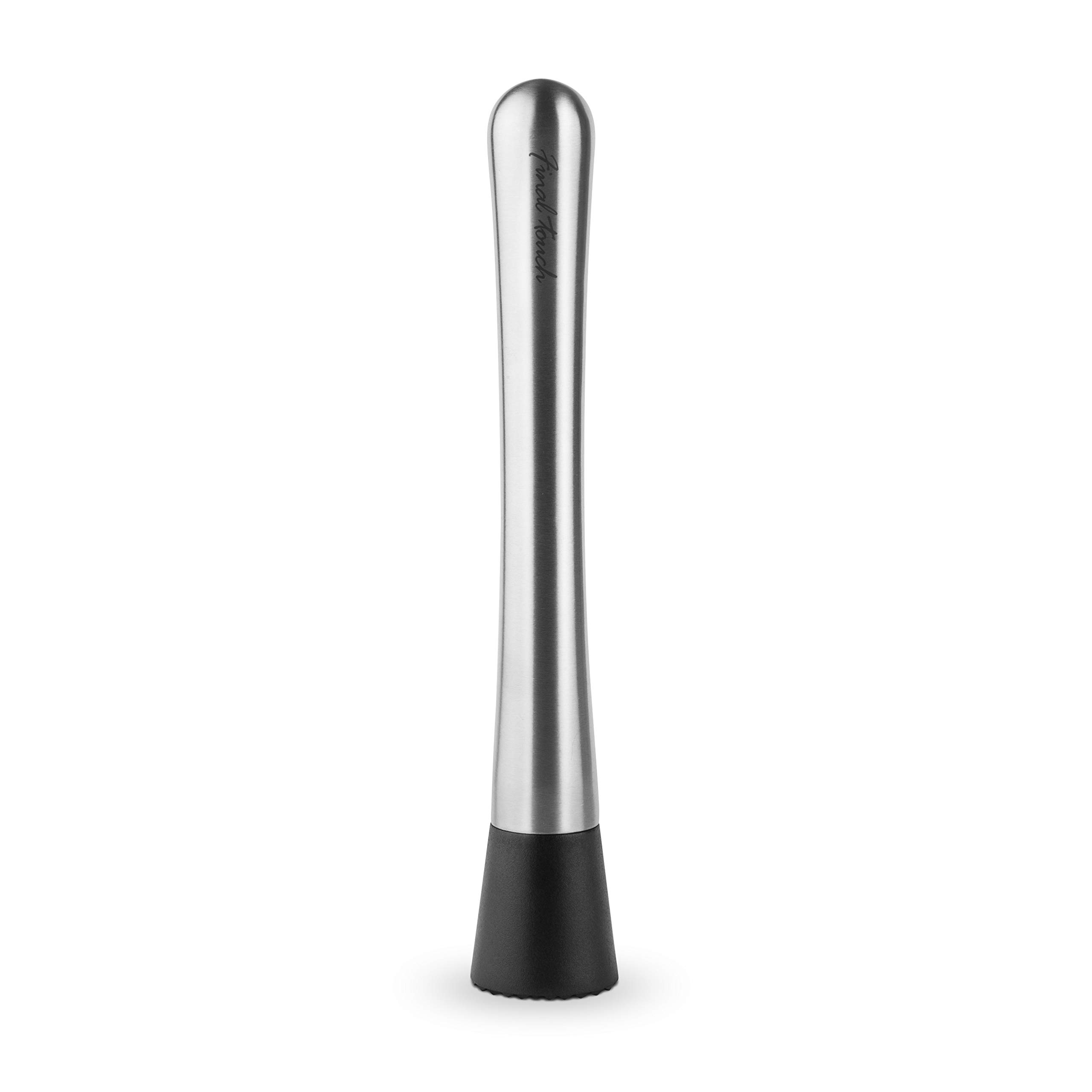 Final Touch Cocktail Muddler Essential Bar Tool for Making Mojitos, Mint Juleps & Caipirinhas