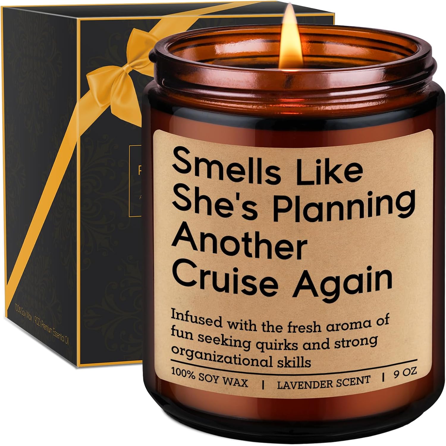 GSPY Candle, Cruise Gifts for Women, Gifts for Cruise Lovers, Cruisers, Mom