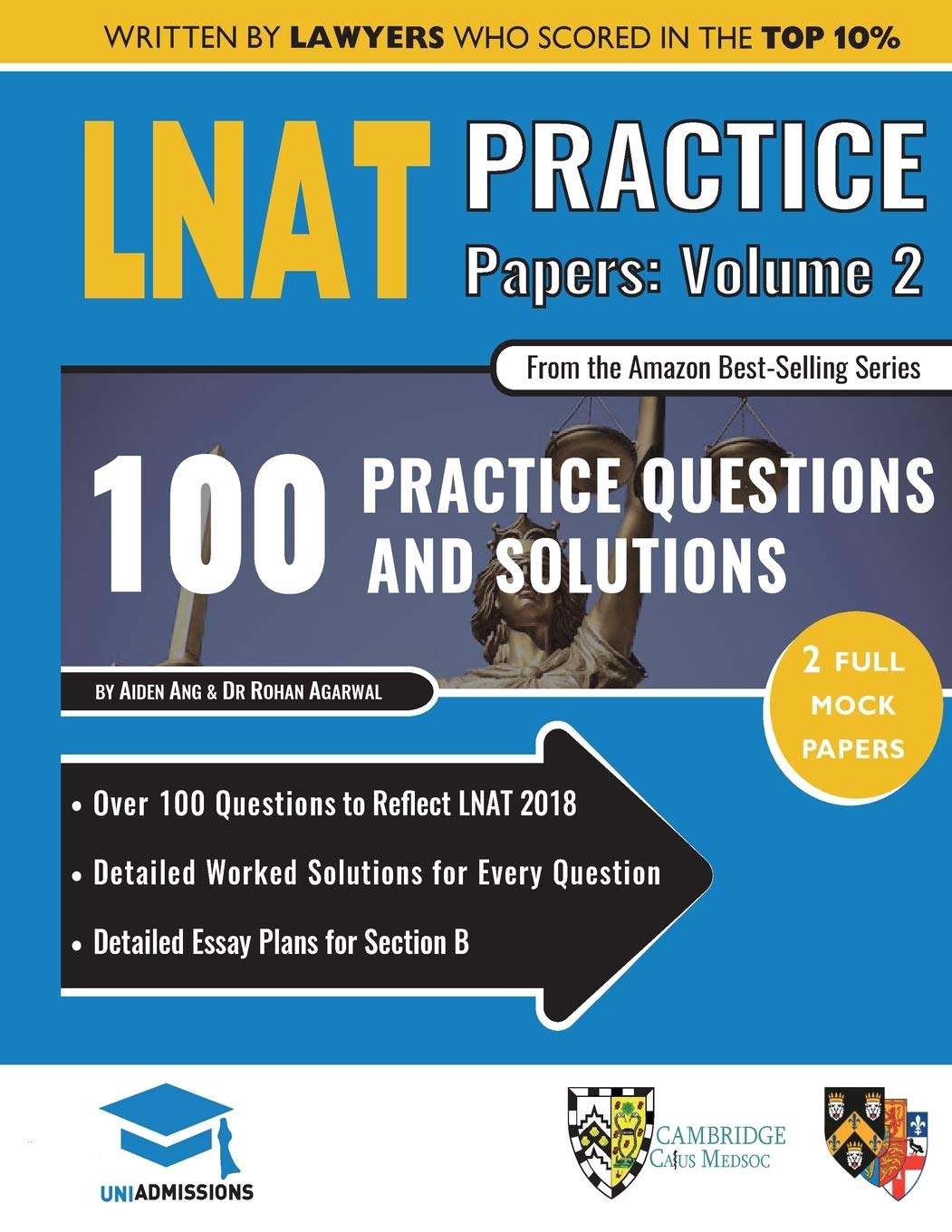 LNAT Practice Papers Volume Two: 2 Full Mock Papers, 100 Questions in the style of