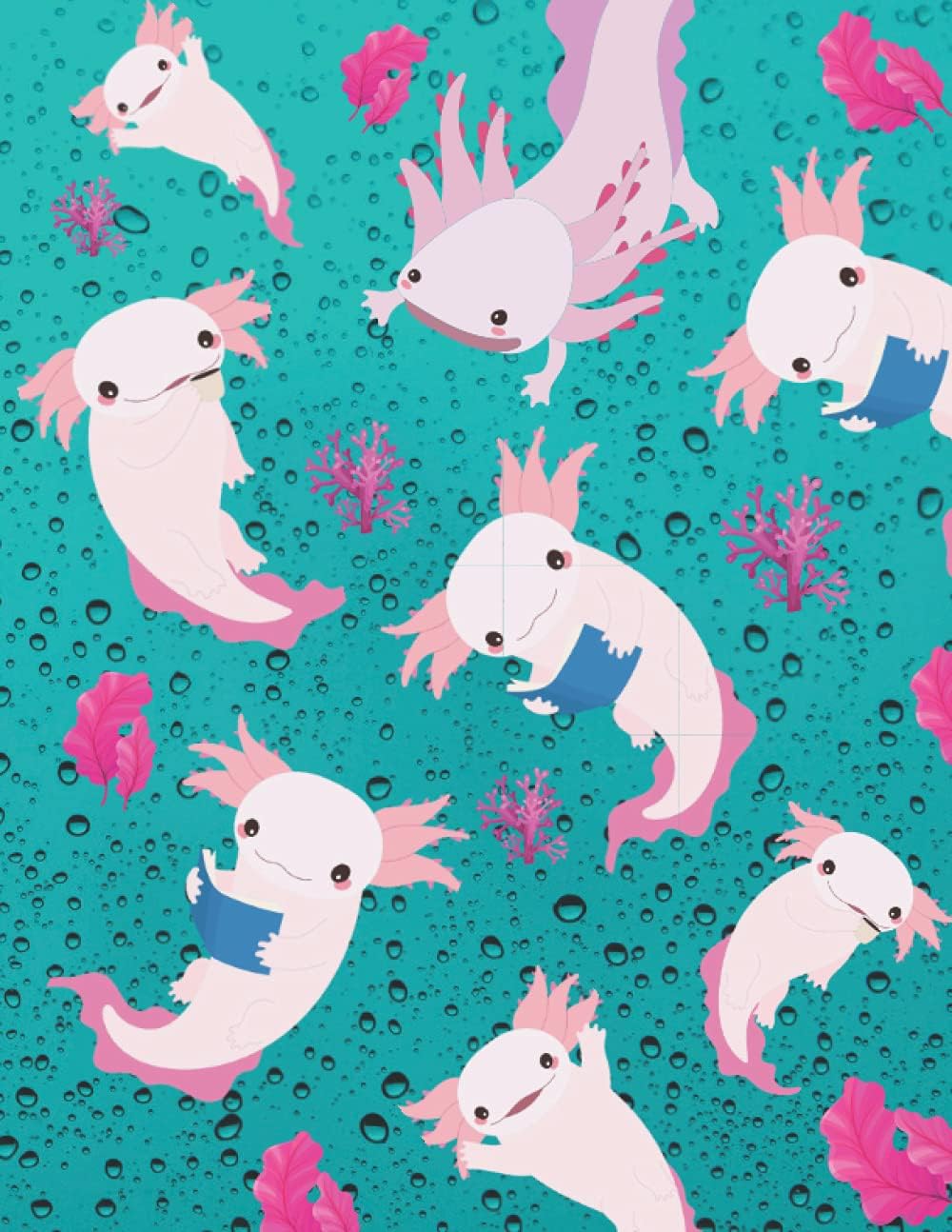 Axolotl Sketchbook: โ Amazing Axolotl Sketchbook, Blank Paper Notebook, Perfect for Drawing, Doodling, Writing, Sketching, 120 Pages, 8,5x11 inch, Great Gift for any Axolotl Lover.
