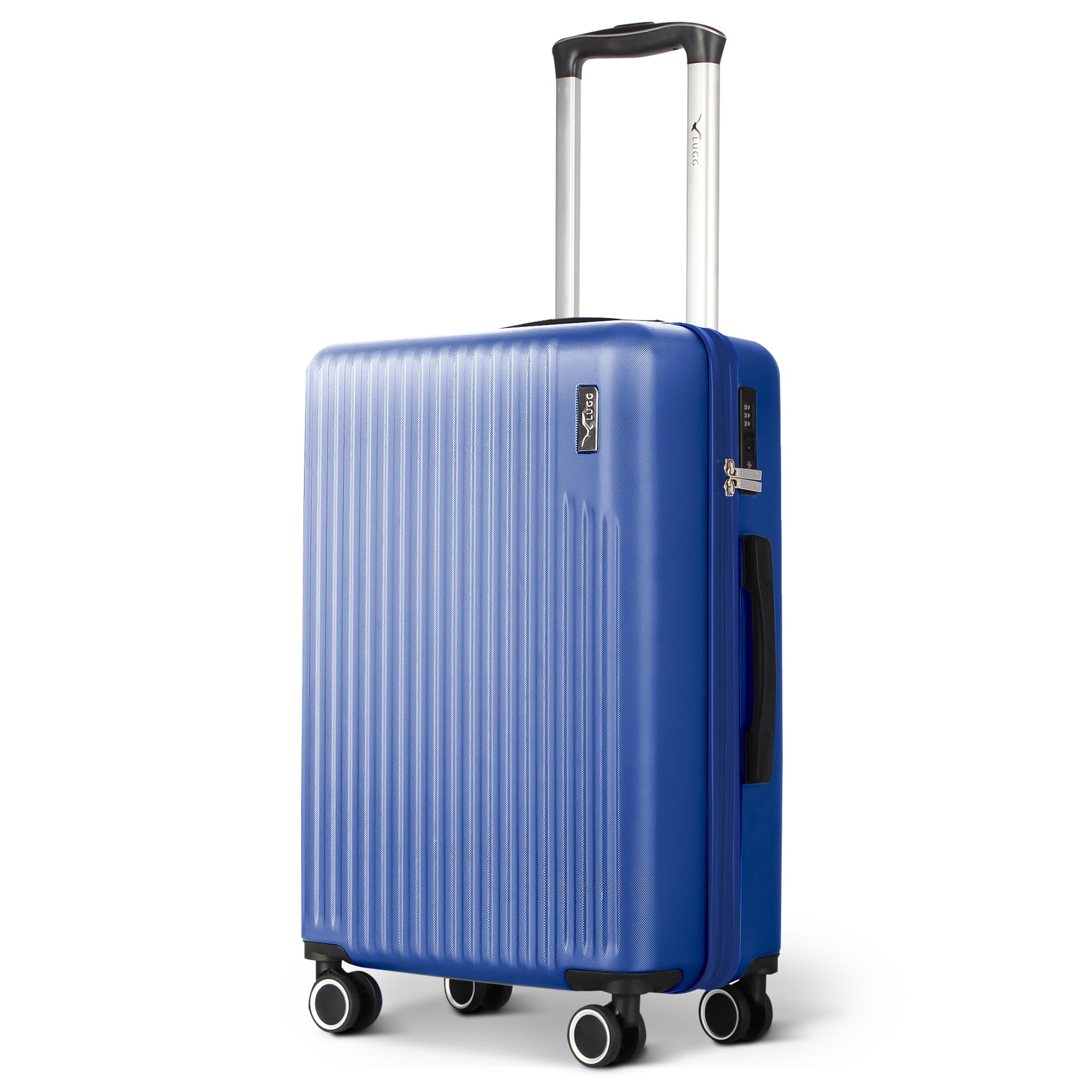 LUGG 20inch Vacay Suitcase ABS Luggage with TSA Indent Lock, Aluminium Trolley Handle, 360° Spinner Wheels, Water-Resistant & Durable Material - Airline Compatible (55 x 23 x 35cm) — view 52