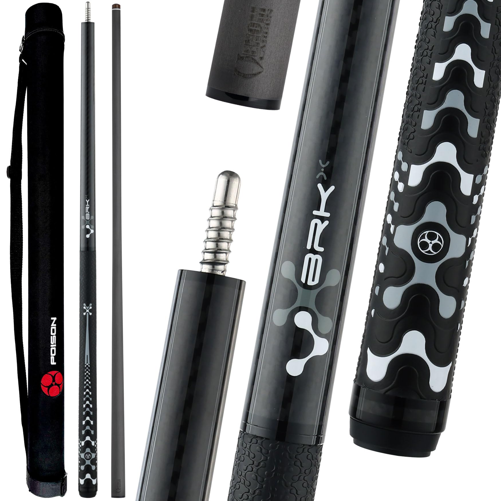 Amazon.com : Poison by Predator VX Jump/Break Cue with Venom