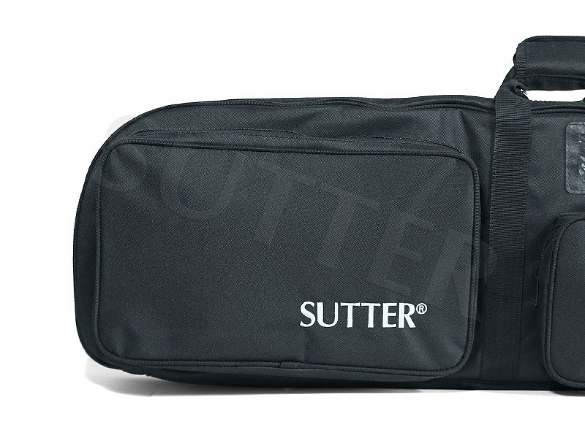 SUTTER Premium Doppel-Waffentasche 125x37cm - Gewehrtasche für Zwei Langwaffen mit Optiken Gewehrkoffer