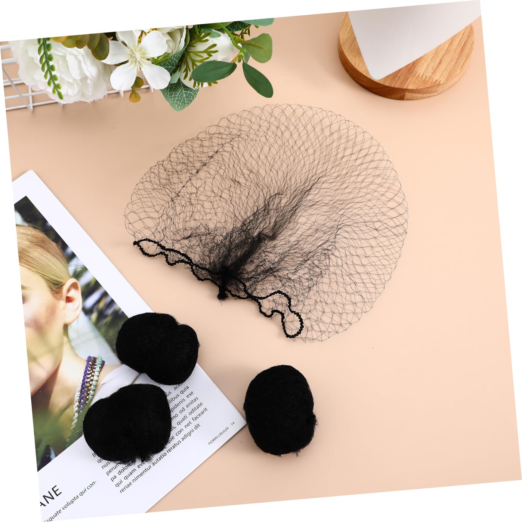 10 Sets Unsichtbare Haarnetze Mit Elastischem Rand Haarnetz Mesh Weich Bequem Für Den Tag 100 Stück * 10