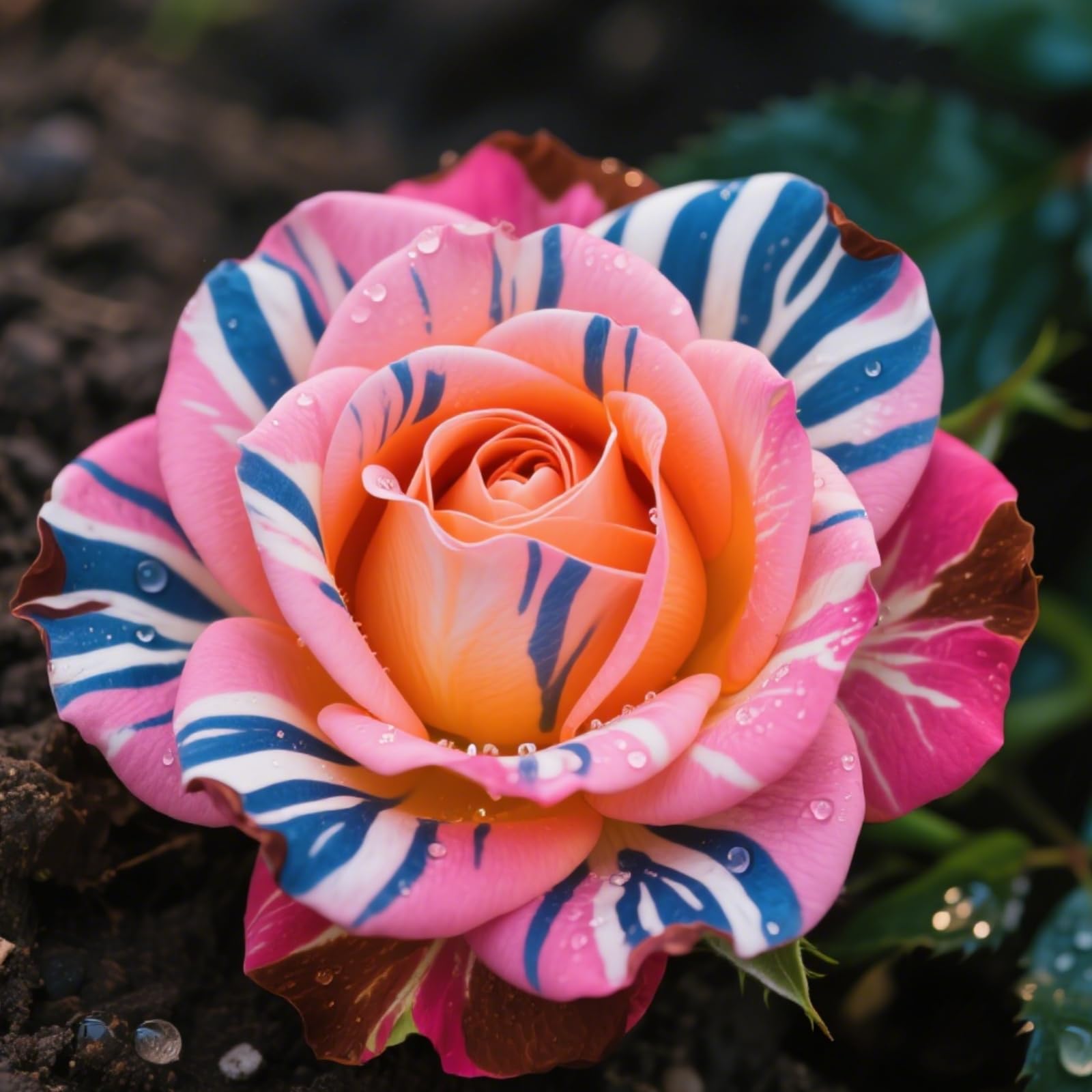 Rose/Rose Bulbs,Strong Plants That Grow Well/Mix Golden Jade Carving Feels Perfect-C-5 Bulbs