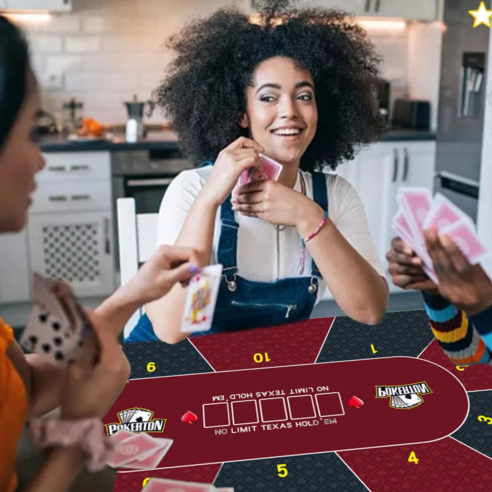 Generico Tappetino Poker - 120x60cm Poker Table Mat | Copertura Tavolo da