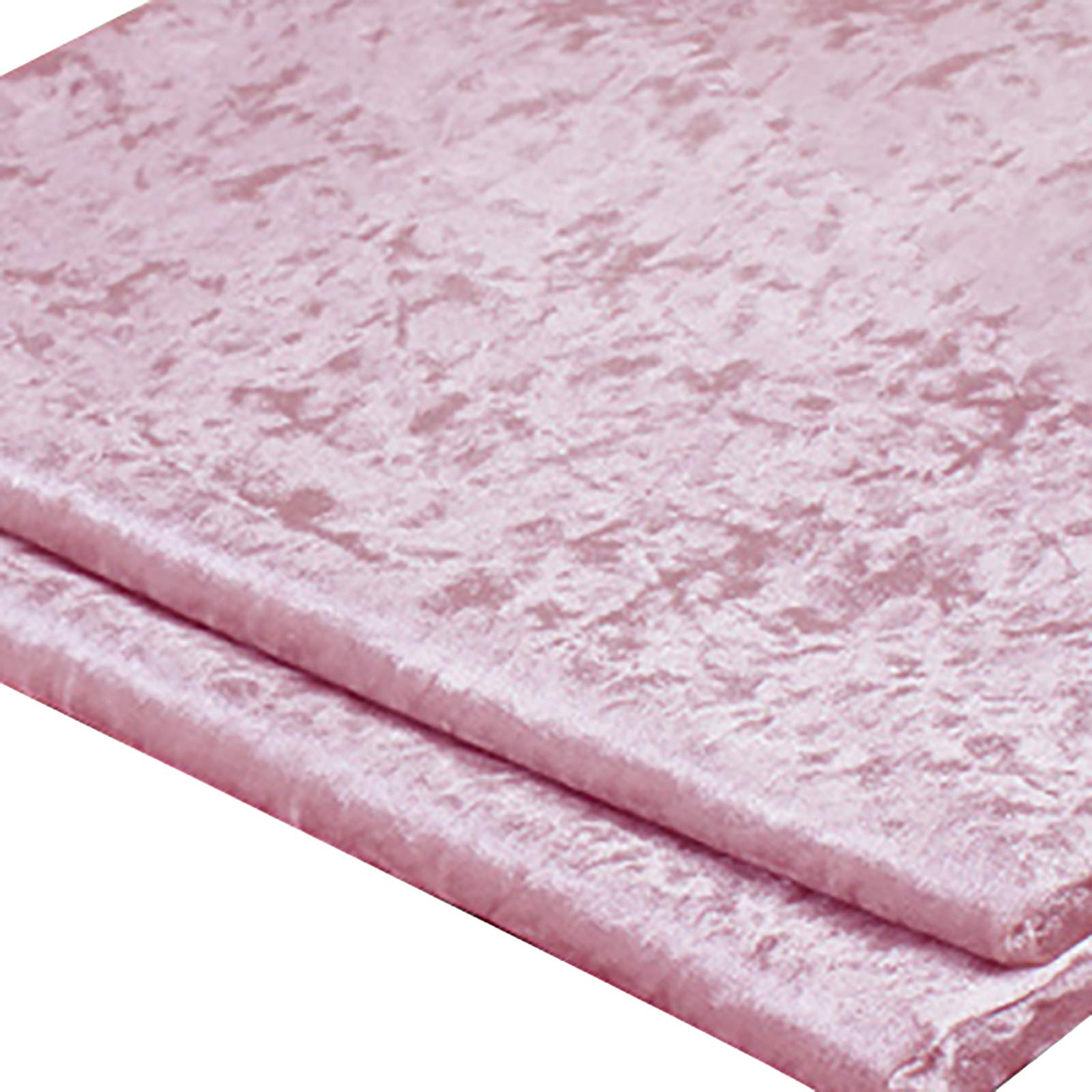 Tissu velours rose clair 150 cm au mètre pour rideaux et ameublement