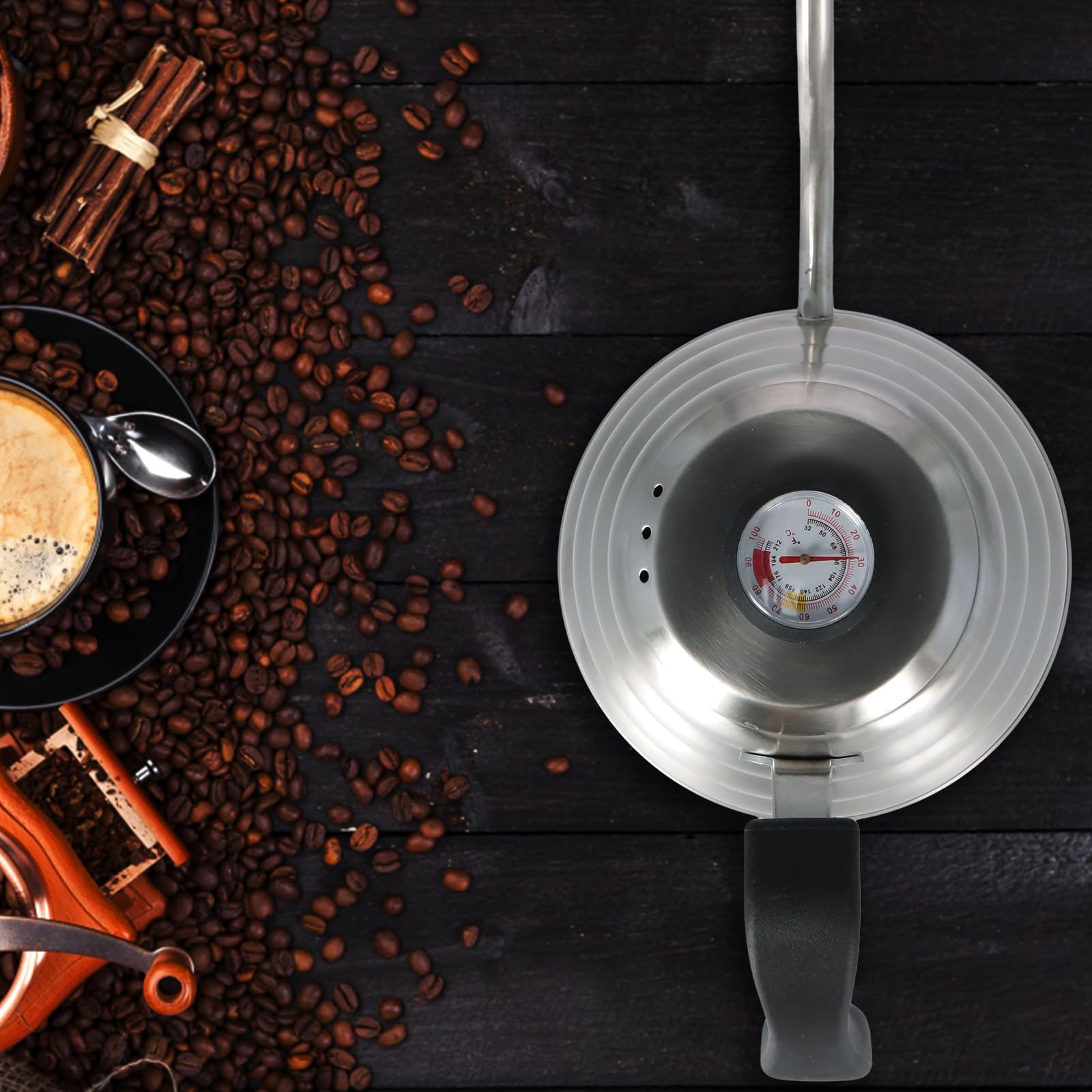 Bollitore A Collo Di Cigno In Acciaio Inox - 2 Litri, Con Infusore, Per Tè E Caffè - Foto 12