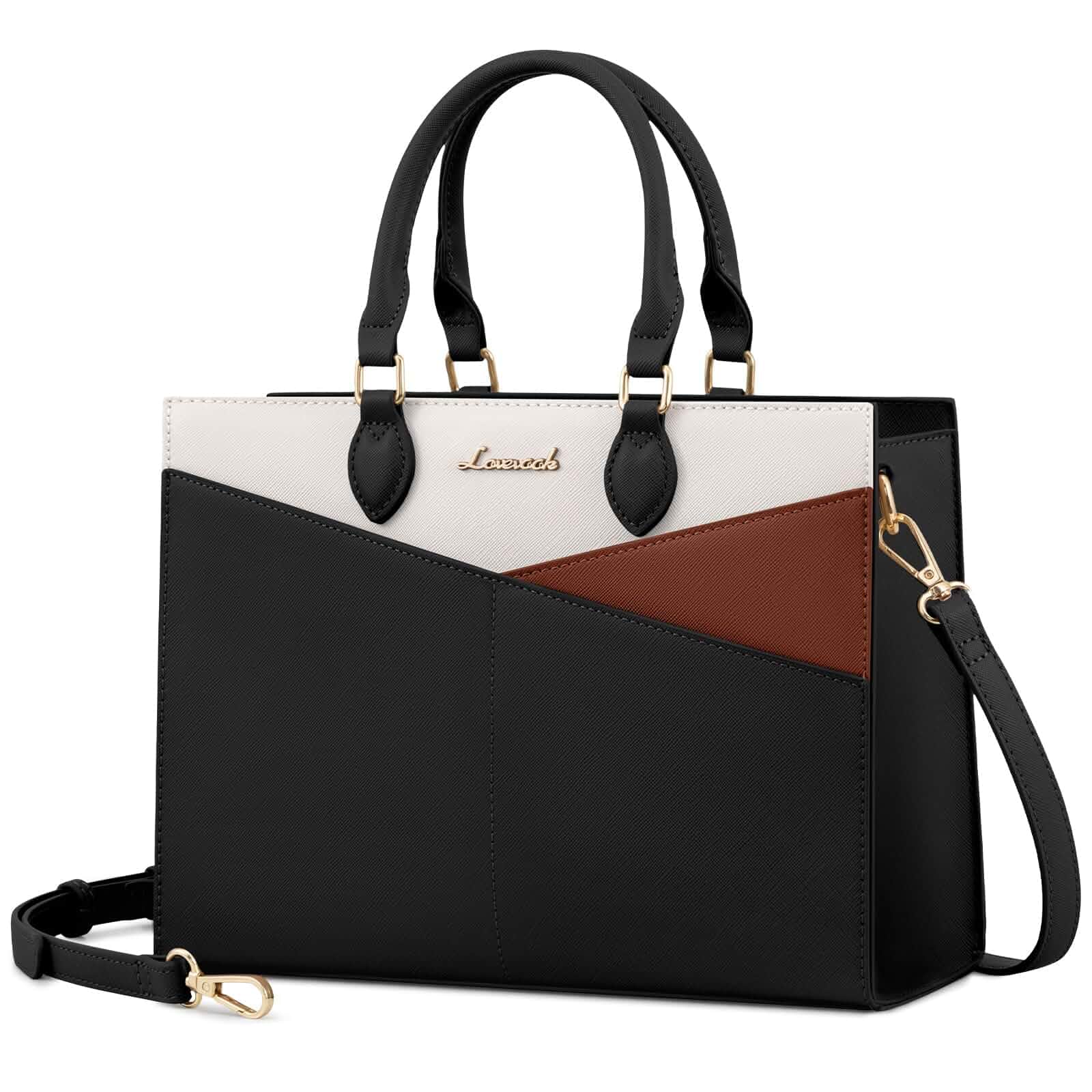 LOVEVOOK Purses for Women,Satchel Handbags Tote Bag, Pu Leather Shoulder Crossbody Top Handle Purse with Zipper