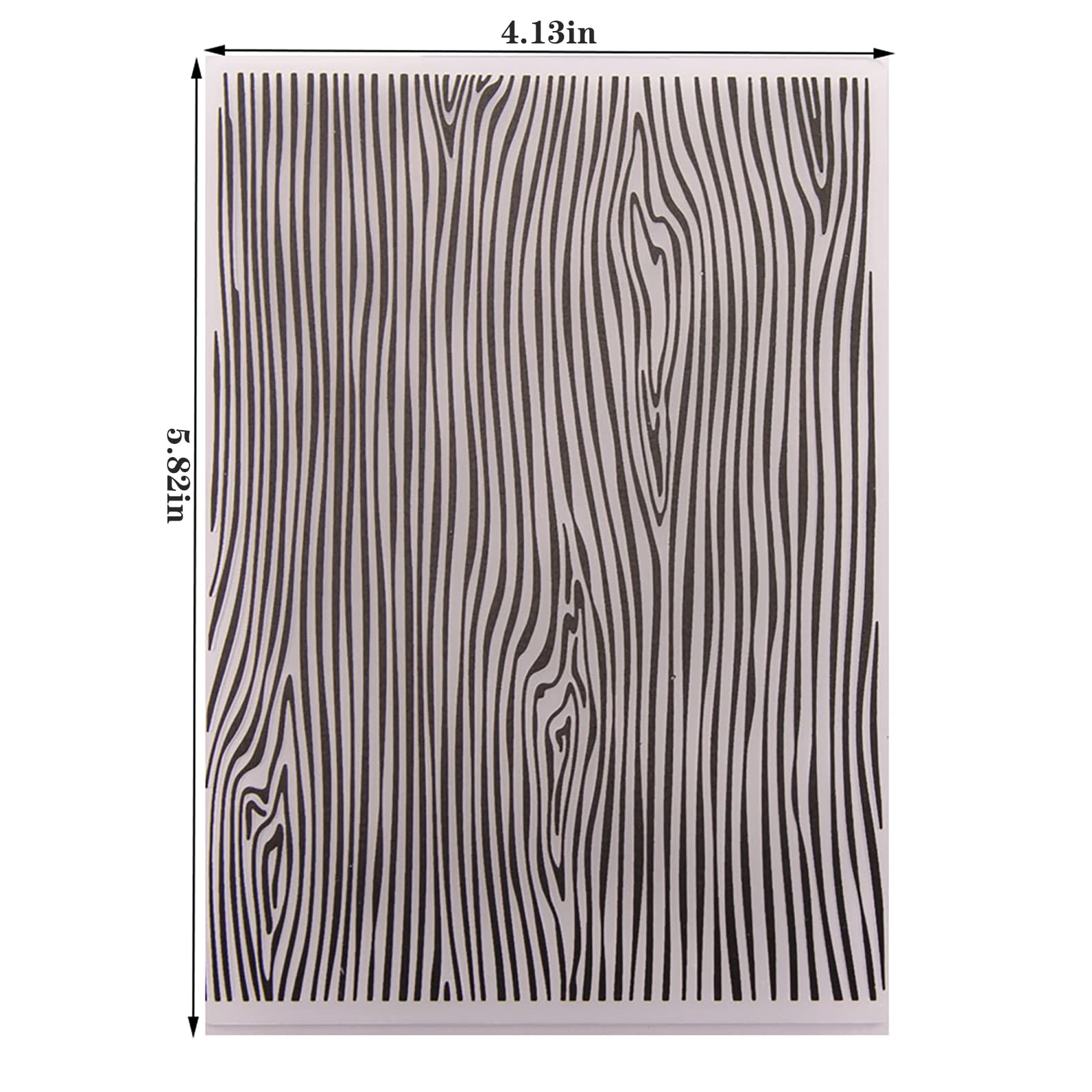 Qoiseys Tree Pattern Plastic Embossing Folders for Card Making,Embossing Machine Template Paper Card Embossing Stencil for DIY Scrapbooking Photo Album Card Paper Craft Decoration