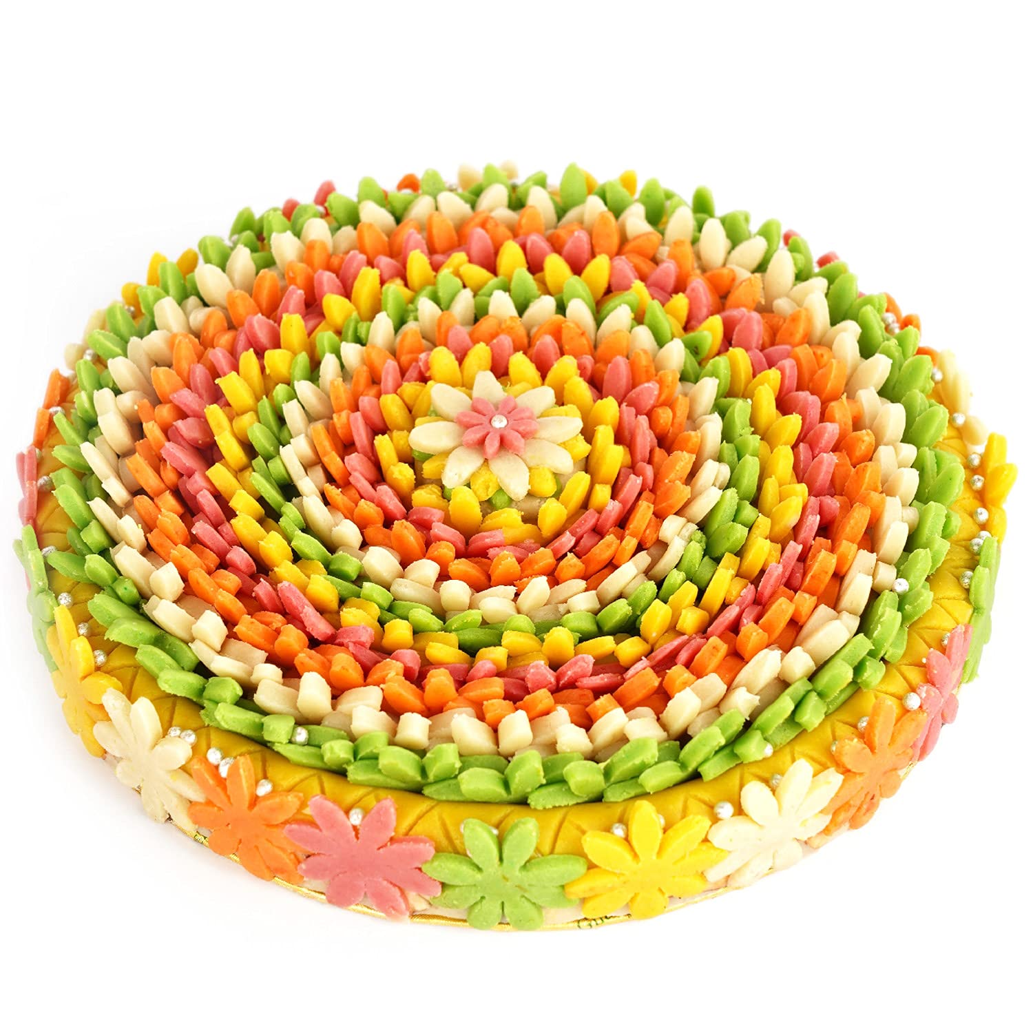 Jaiccha Ghasitaram Express Delivery Pure Almond Petals Cake |Diwali,Holi,Rakhi,Valentine,Christmas,Birthday,Anniversary,Gift for Her,Him,Mothers Day,Fathers Day|-image-23