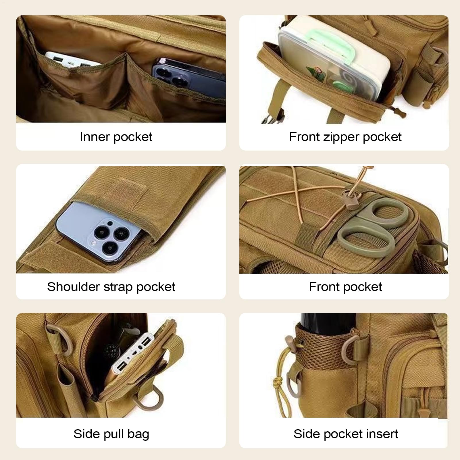 Borsa Degli Attrezzi Da Pesca Custodia Multiuso Resistente All'Usura Per | Grande Per La Pesca In Mare Custodia Resistente Porta Attrezzatura Outdoor Sopravvivenza Caccia