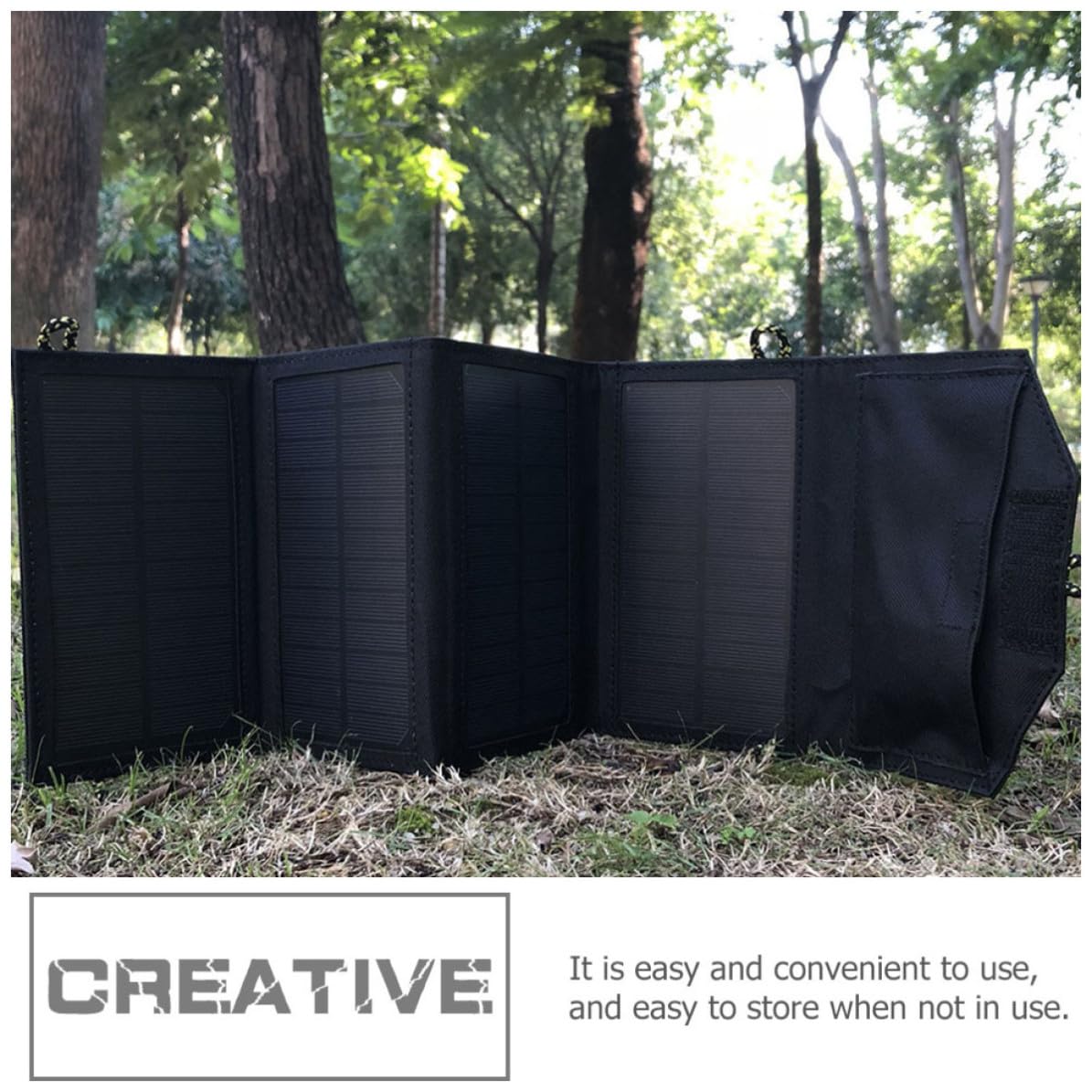10w Monocrystalline Solar Panel Charger with Dual USB Portable Outdoor Solar Charger for Car Boat Camping Emergency Power Supply