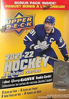 2021 2022 Upper Deck Hockey EXTENDED Series Factory Sealed Unopened Blaster Box of Packs Possible Young Guns Rookies and J...