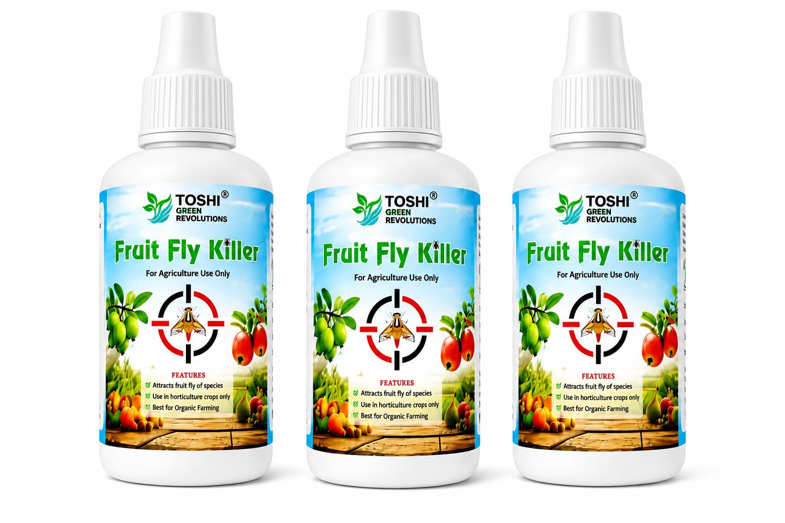 Toshi Green Revolutions Fruit Fly Killer Mango, Guava, Apple for Agriculture-image-3