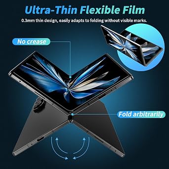 3 Pack for Google Pixel Fold TPU Films Screen Protectors