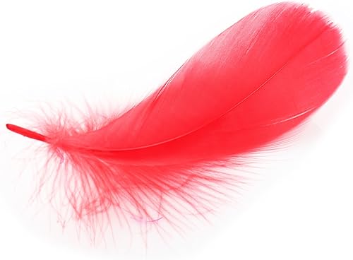 Miniatura 5 de HaiMay 450 plumas coloridas para manualidades, boda, hogar, fiesta, 3-5 pulgadas, 10 colores, plumas artesanales