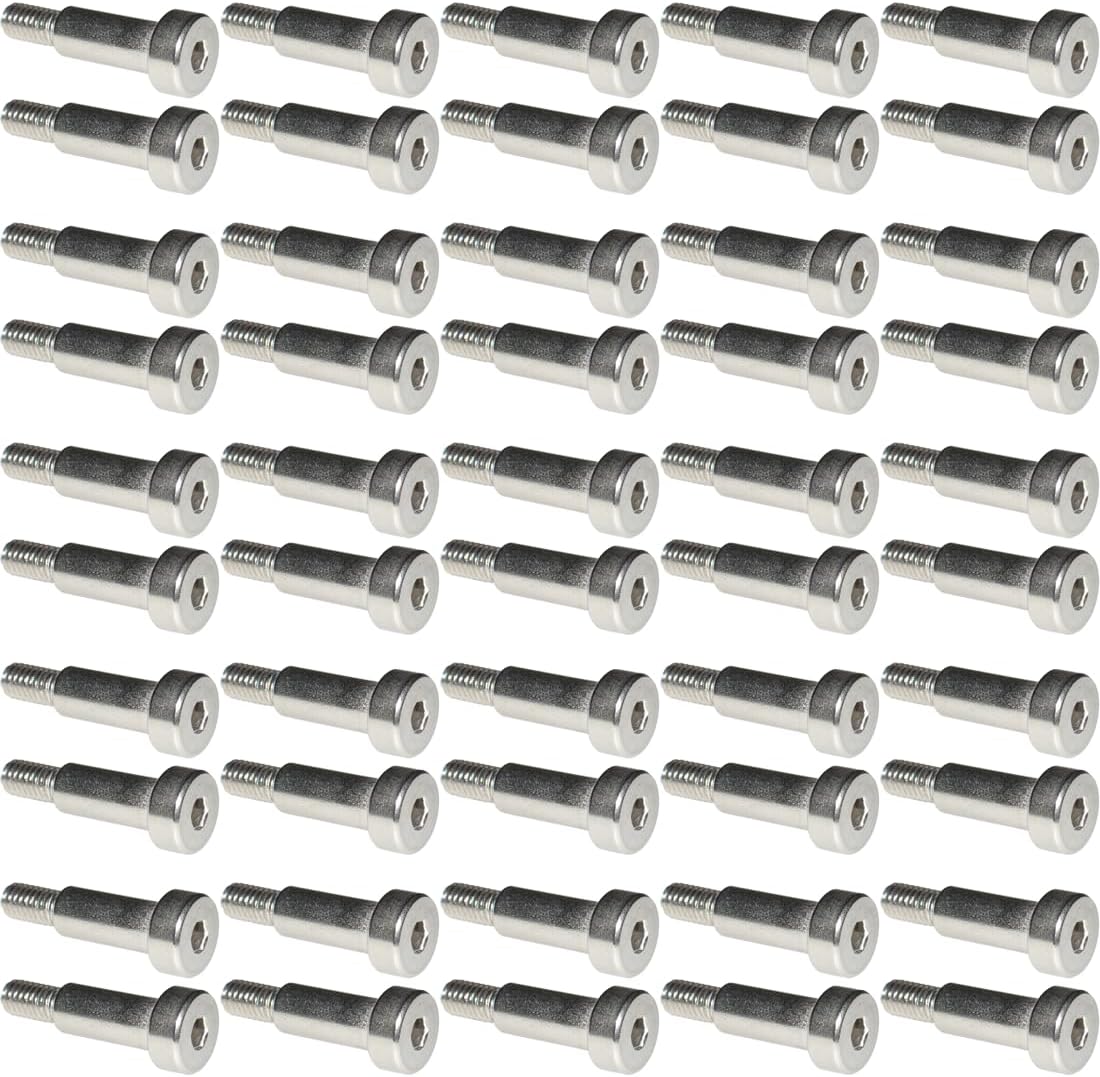 304 Stainless Steel Partial Thread Hexagon Socket Head Shoulder Screw (50, M5X55)